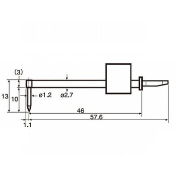 ACCRETECHS-CREST/S5000/S3000/SNEX（用于精细轮廓）的替换探头东京精密DM48588